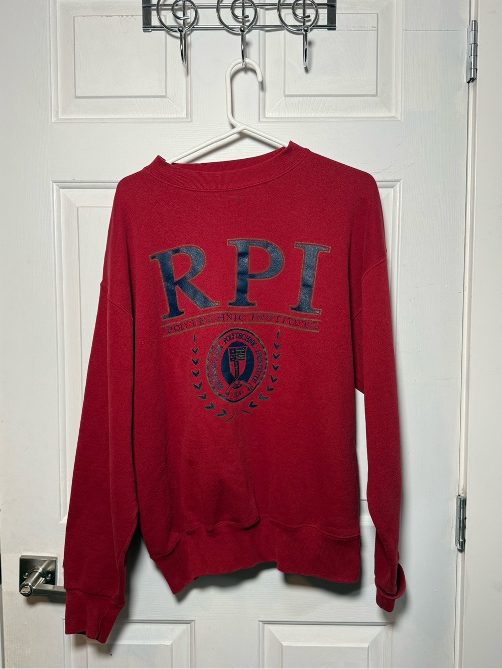 RPI Red Crewneck Sweatshirt